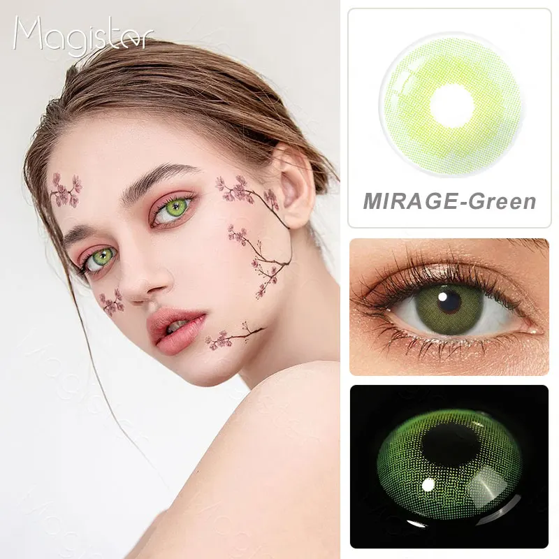 Серые коричневые натуральные контактные линзы 1 пара цветных линз ed Супер