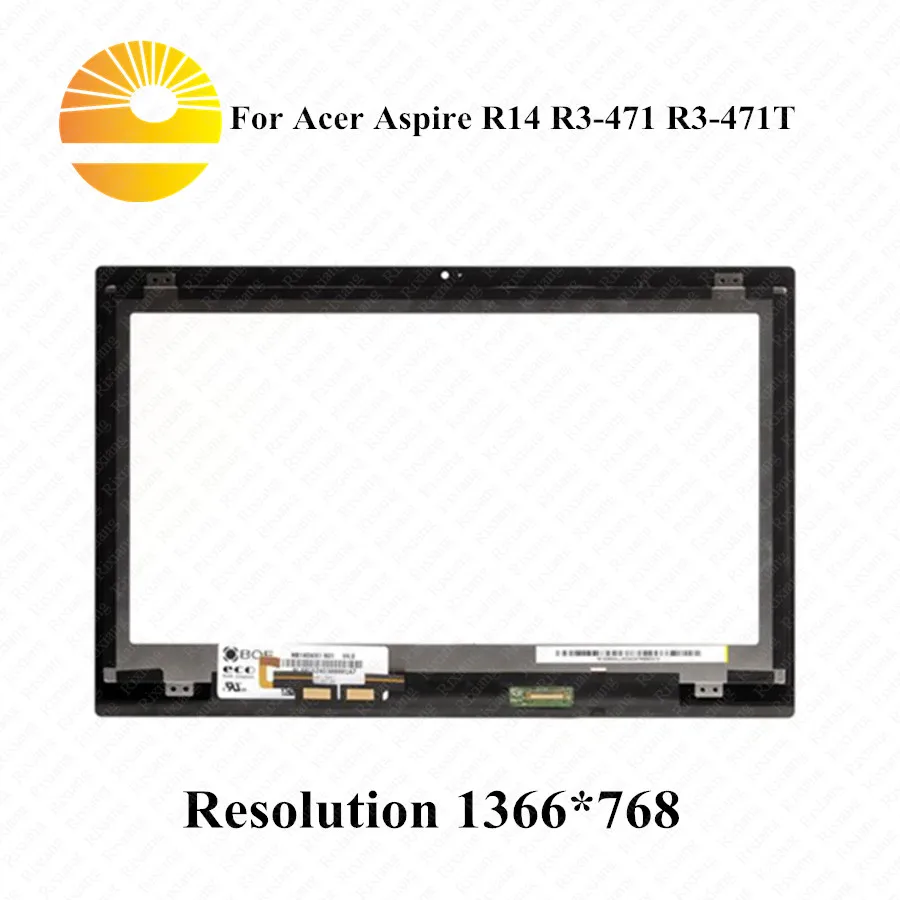 14 &quotсенсорный экран ЖК дисплей Экран монитор для ноутбука Acer Aspire R14 R3 471 471T