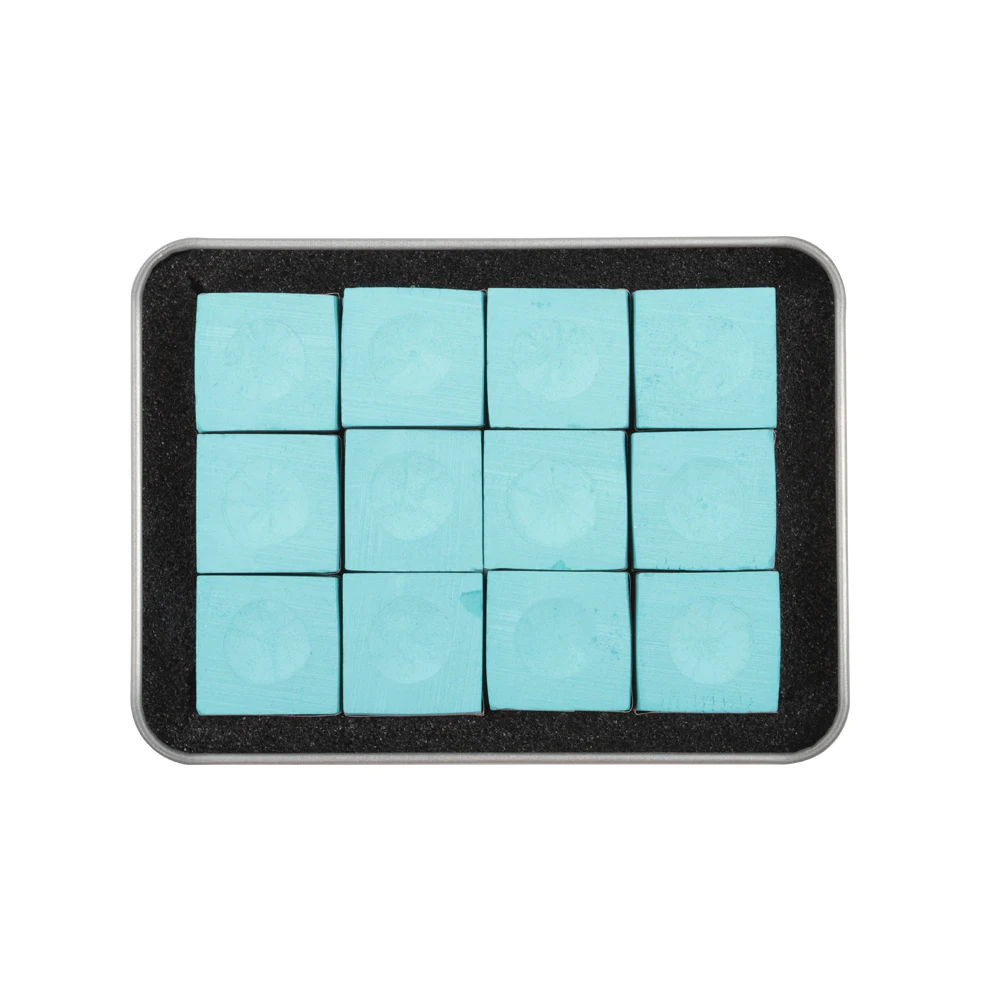 Оригинальный бильярдный мел MASTER масло сухой кий 12 штук черный 8 зеленый красный