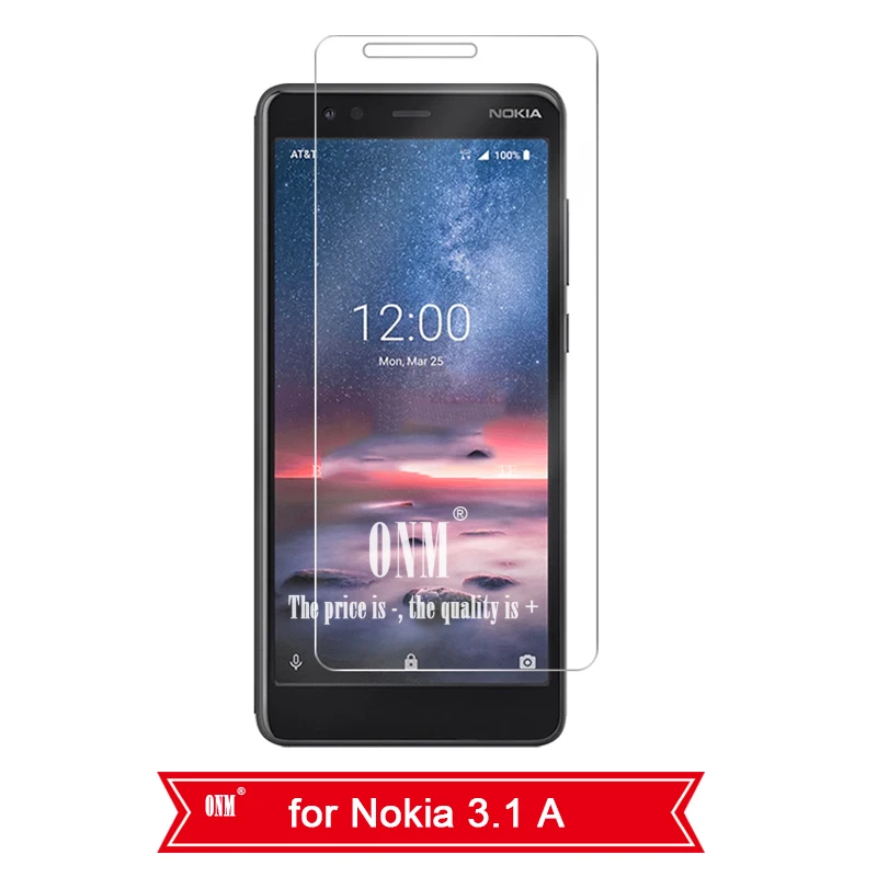 For NOKIA 3.1 A 2 шт закаленное стекло для NOKIA 7,2 6,2 4,2 3 V 3,1 C 3,1 A 2,2 3,2 4,2 защита экрана 9H закаленное стекло для Nokia 1 Plus X71 - Цвет: For NOKIA 3.1 A