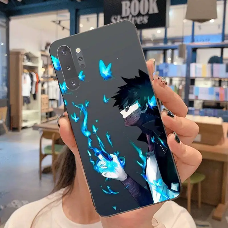 HUAGETOP Dabi Boku no My Hero Академия аниме чехол для телефона Samsung Galaxy Note20 ultra 7 8 9 10 Plus lite J7 J8
