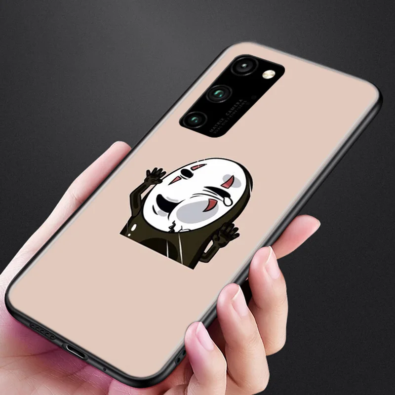 

Silicone Cover Spirited Away Anime Phone Case for Huawei Honor 30 20 Pro 10i 9A 9S 9X 8X 10 9 Lite 8 8A 7A 7C Pro