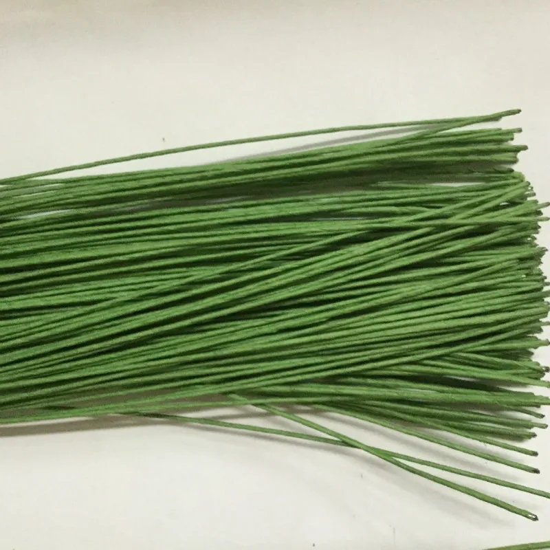 Цветочные стебли из проволоки с бумажным покрытием 2 #2 мм длина 40 см