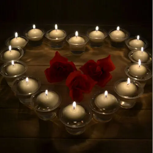 Новинка Лидер продаж 10 шт./компл. романтические круглые свечи плавающие