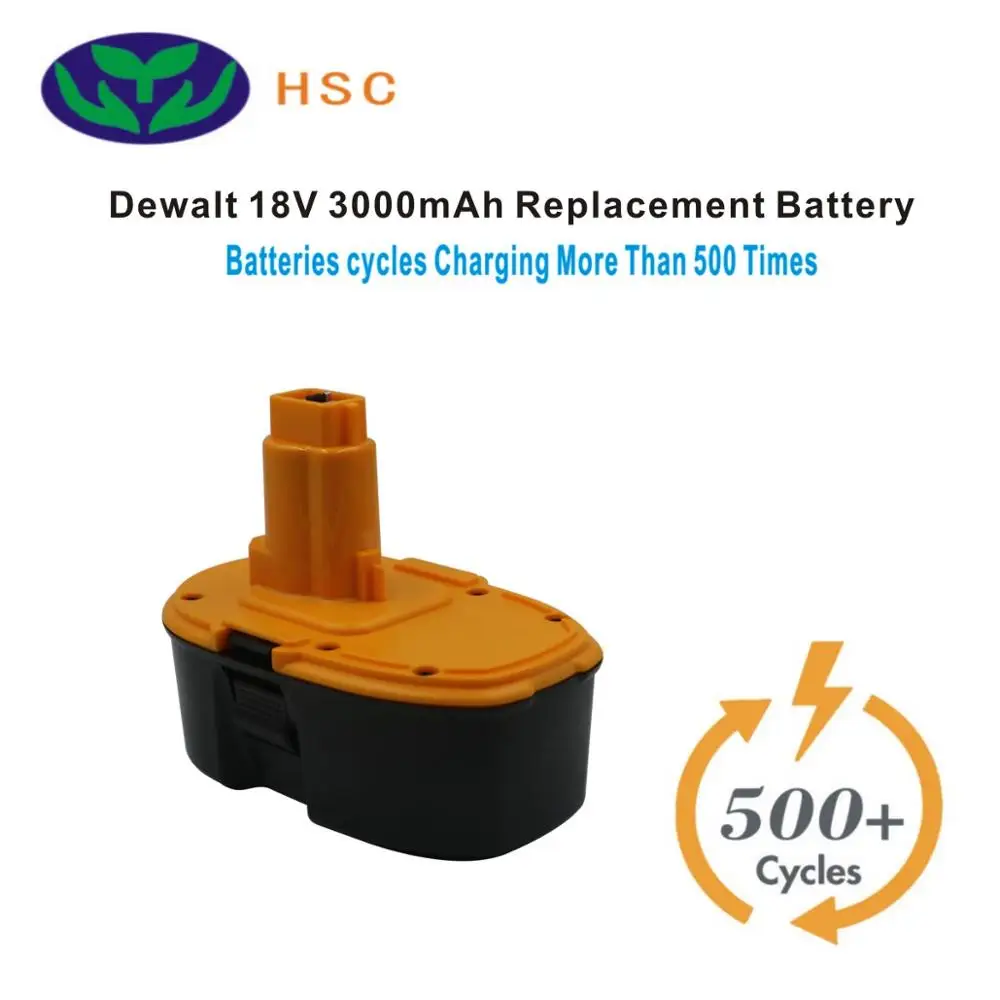 3,0 Ач аккумуляторная батарея DEW18A NiMh Battery 18V Замена для набора DEWA Pack DC9096 DE9039 DW9095