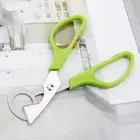 Многофункциональные ножницы в виде Перепелиных яиц прочные кухонные инструменты сигарные резаки лезвие из нержавеющей стали устойчивые к ржавчине открывалки