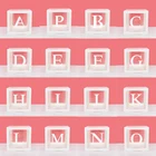 A-Z письмо прозрачный название воздушные шары коробка для малышей; Для маленьких мальчиков и девочек Пол раскрыть вечерние Подарочная коробка украшения на свадьбу на день рождения вечерние BABY Shower
