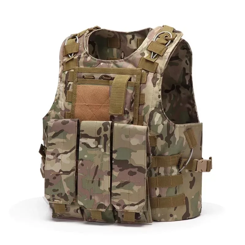 USMC страйкбол военный тактический жилет Molle боевой штурмовой плиты Перевозчик 7