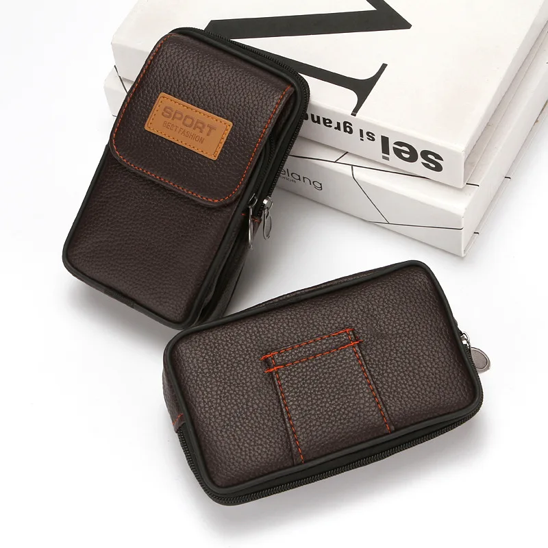6 5 incn мужские кошельки из искусственной кожи Fannypack Поясные сумки Для мужчин