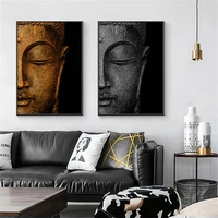 modern buddha statue posters and prints religious canvas painting abstract wall art picture living room bedroom home decoration