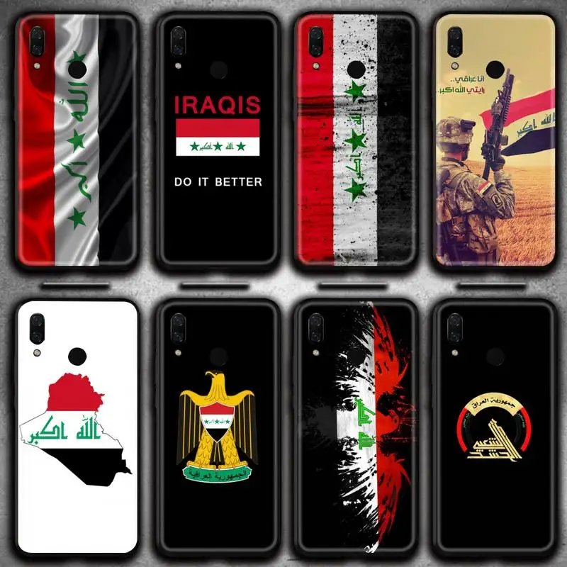 

Iraq Flag Phone Case Huawei Y6P Y8S Y8P Y5II Y5 Y6 2019 P Smart Prime Pro
