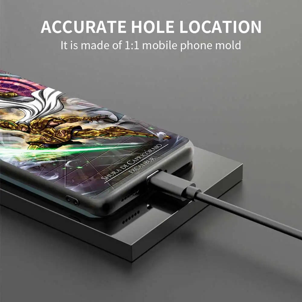 shockproof case for xiaomi mi poco x3 nfc 10t pro 9t m3 note 10 lite f3 11 f1 cc9 a2 9 soft phone cover saint seiya anime shell free global shipping
