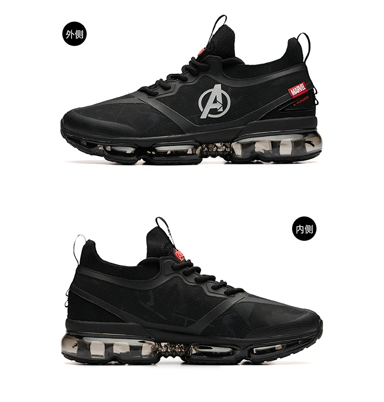 Комбинированная обувь Marvel зимняя новая сетчатая беговая Обувь первого поколения