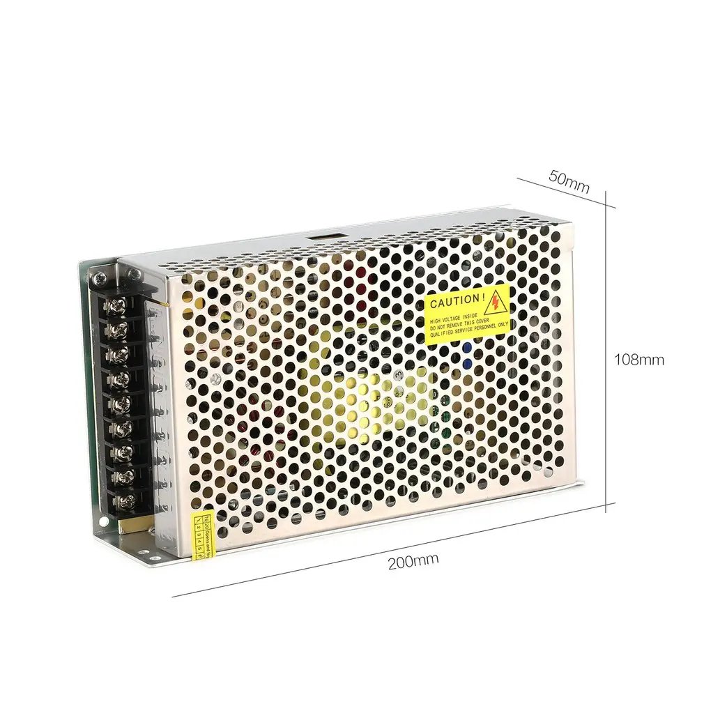 DC 5V 200W Светодиодный источник питания переключатель тока вольт адаптер