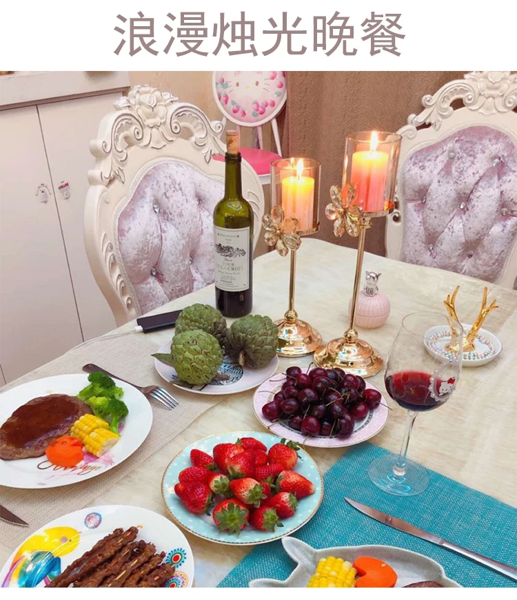 

Crystal Candle Holder Wedding Centerpieces Moroccan Home Decor Geometric Gold Candle Holders Centros De Mesa Candlestick BA60ZT