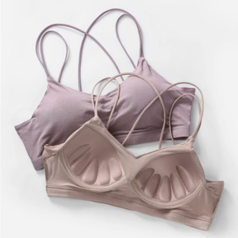 Горячая Распродажа укороченный топ на тонких бретельках для занятий йогой и