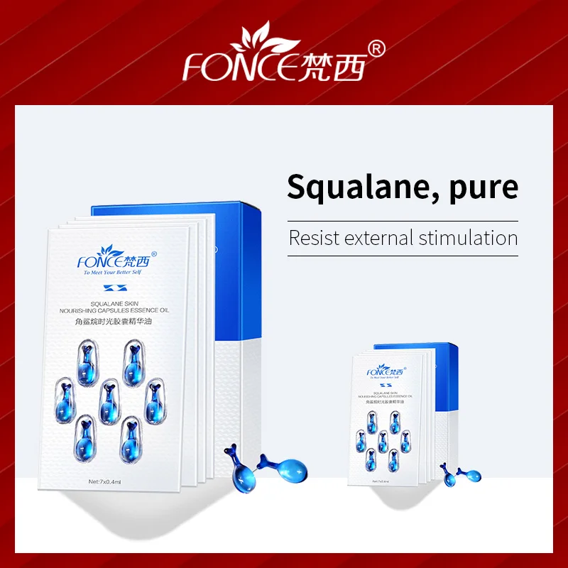 Fonce Korea Sanskrit Squalane Time Capsule масло для восстановления и снятия сбалансированного