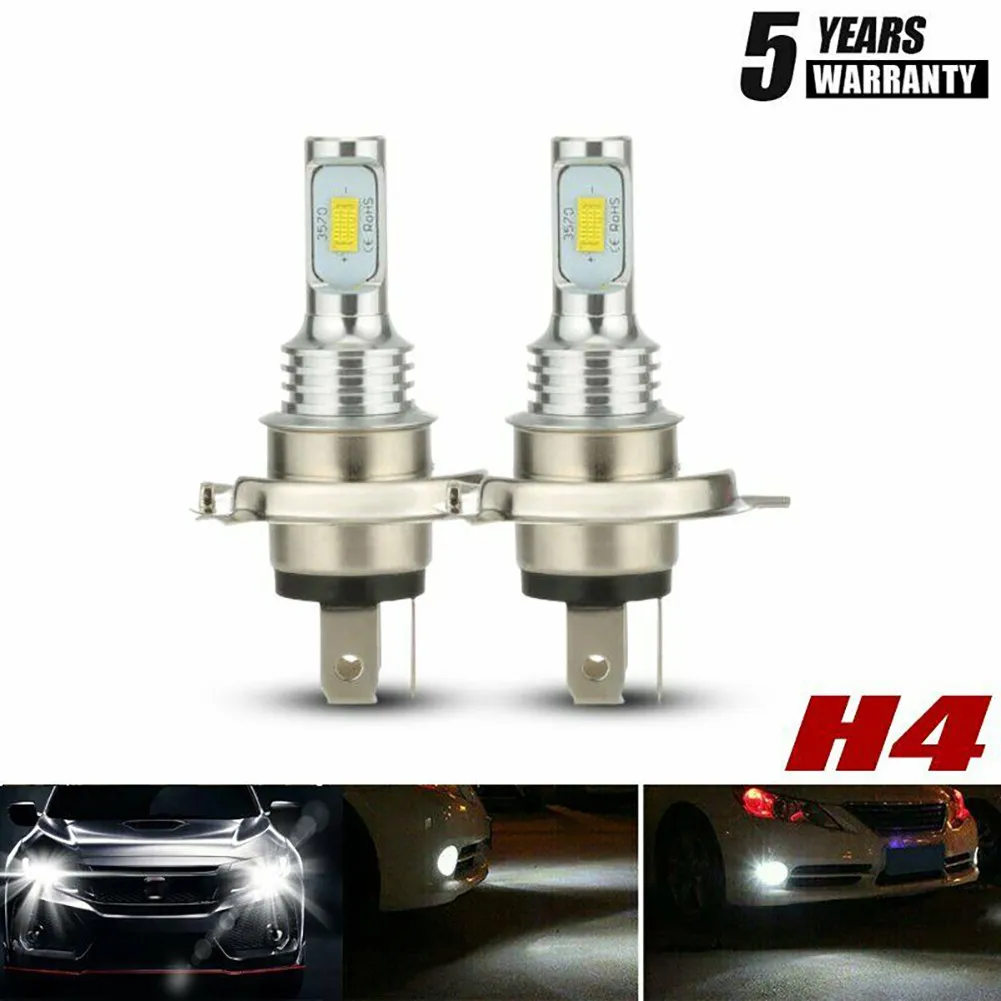 

Accessory Headlights Bulbs COB Front High/Low Beam LED Motorcycle Parts