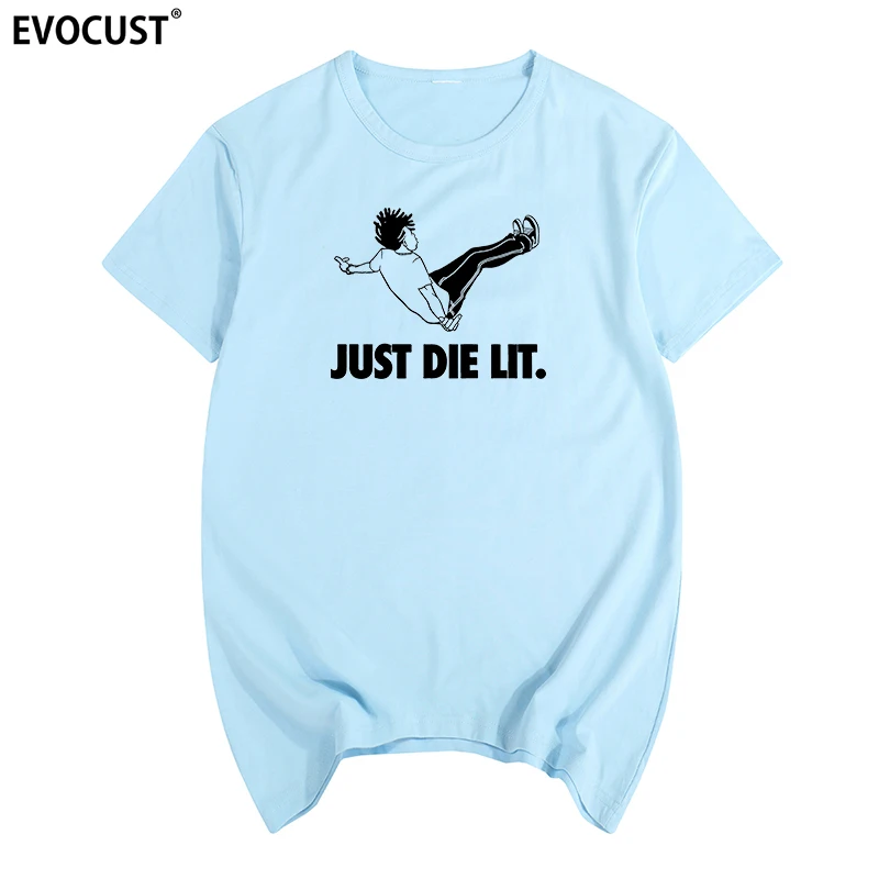 Playboi Carti just die lit винтажная классная футболка в стиле хип-хоп Harajuku 90-х графическая