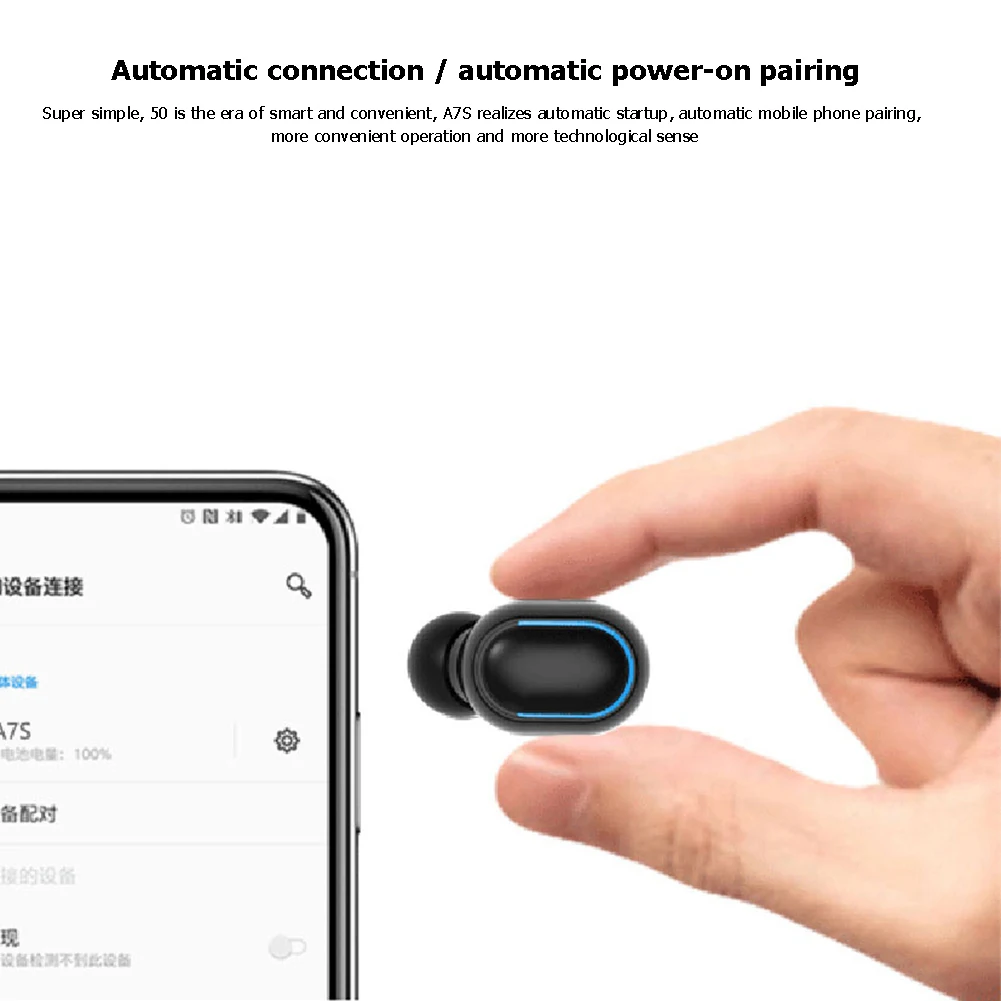 TWS беспроводные наушники Bluetooth V5.1 9D стерео спортивные вкладыши с шумоподавлением
