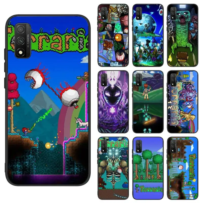 

Game Terraria Phone Case For Samsung A10 A01 A02 A20 M30 A31 A40 A50 S A52 A51 A70 A71 A80 A91 Cover Fundas Coque