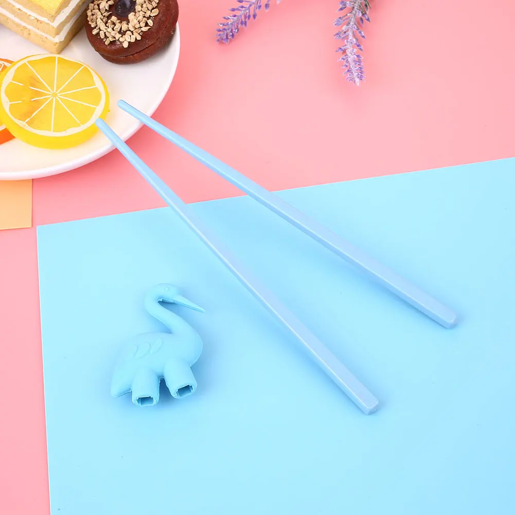 Креативные милые детские палочки для еды с рисунком Фламинго Стиль начинающих