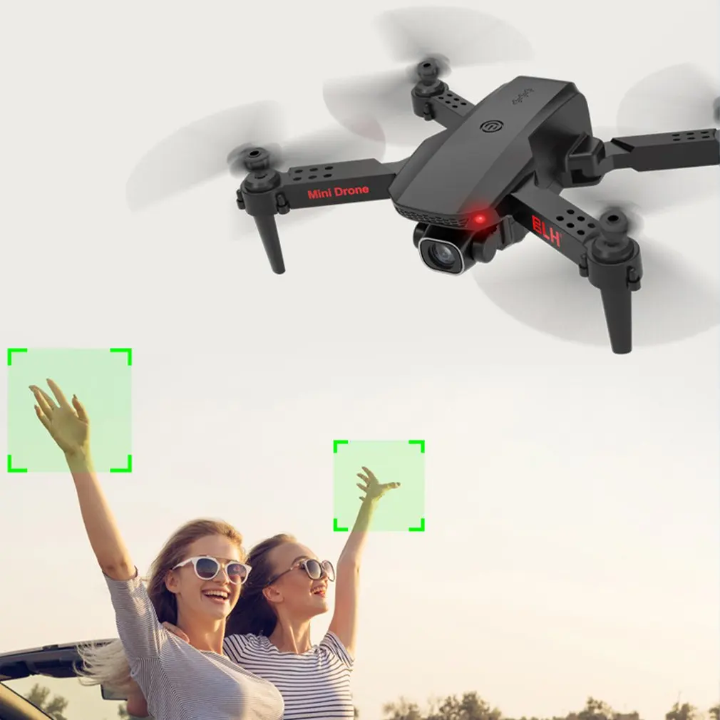 Квадрокоптер K9 складной с двойной камерой высокой четкости Wi-Fi FPV и давлением