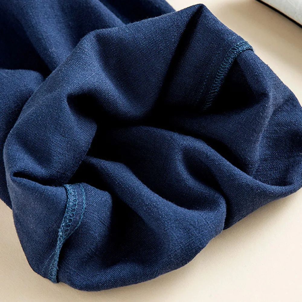 

2021 JapanKorea New Spring Summer Loose Large Size Wide-leg Pants Straight-leg Women's Trousers Cotton Linen Trousers Wide-leg