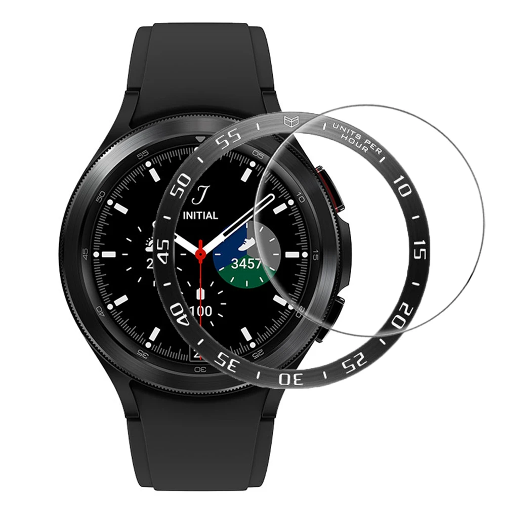 Для Samsung Galaxy Watch 4 Classic защита экрана закаленное стекло + лицевая петля для galaxy watch 46