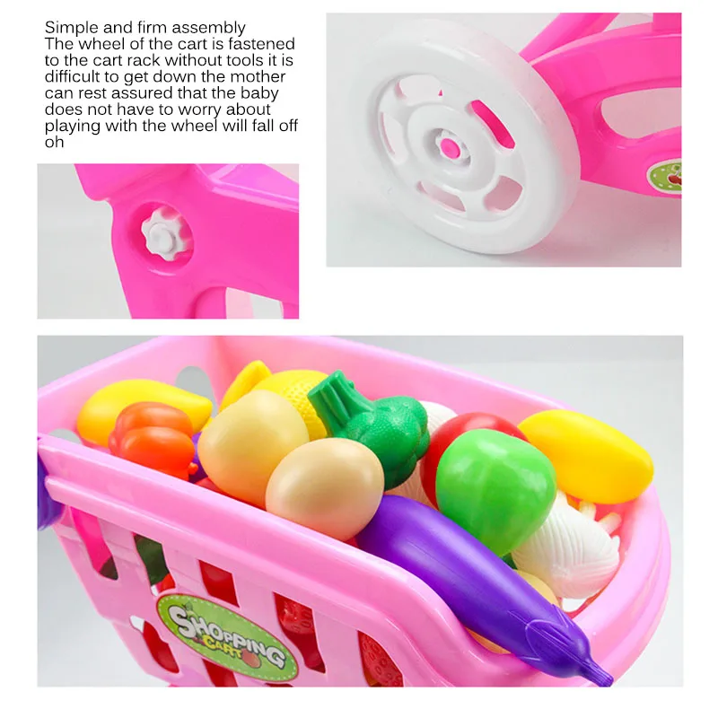 2020 Горячая продажа мини тележка для покупок детские Тележка рыночная игровой