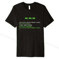funny programmer coding debugger hacker computer science dev premium t shirt prevalent man top t shirts cotton tees gift