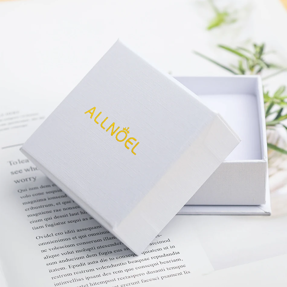 ALLNOEL Solid 925 Sterling Silver Hoop Earrings Two Color Plateing Genuine Design Fine Jewelry 2021 New Arrivals | Украшения и