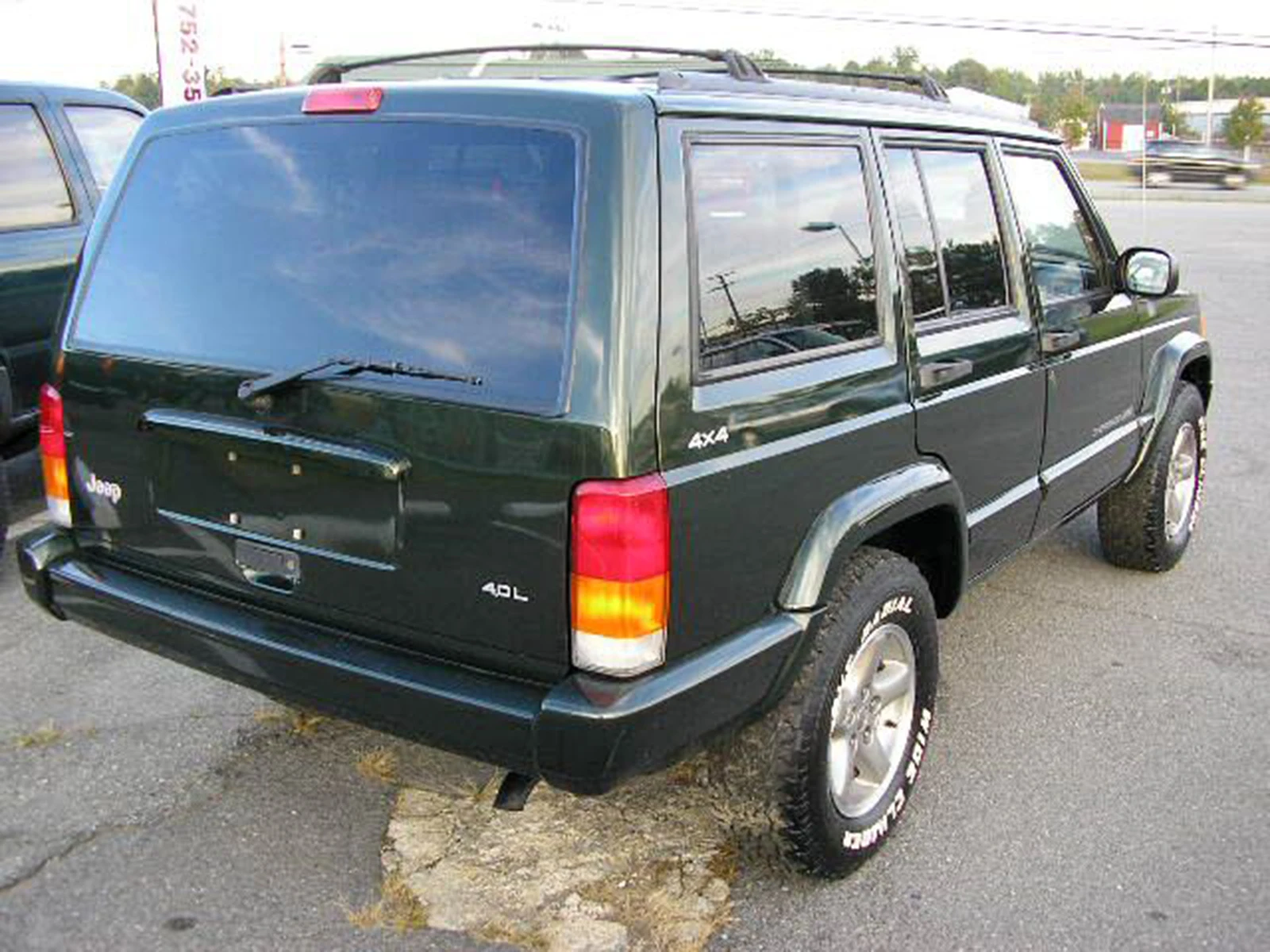 ANGRONG 1x 3 й светодиодный стоп светильник третьего уровня красный для Jeep Cherokee XJ 97
