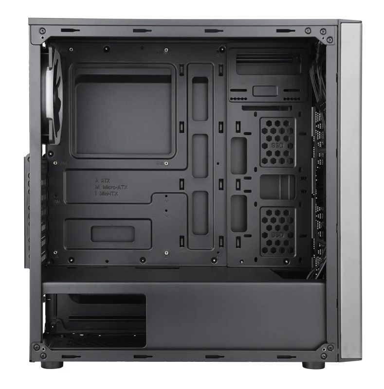 Корпус accord jp-vi черный без бп atx 2xusb2.0 1xusb3.0 audio bott psu | Компьютеры и офис