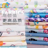 100 cotton flannel fabric cartoon print for childrens pajamas children blanket yj flr