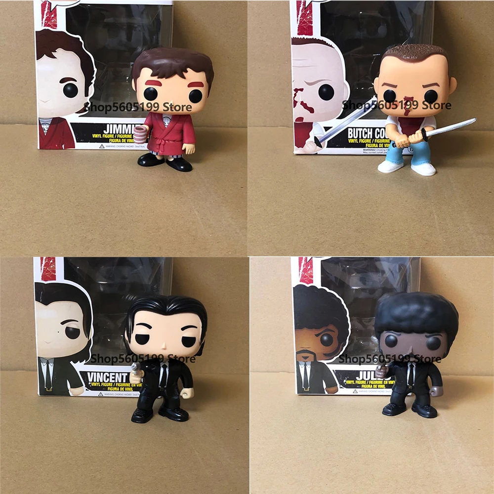 Фигурки героев поп ПЭП ППИ из винила джуль Винсент Вега Джимми Бутч Кулидж с