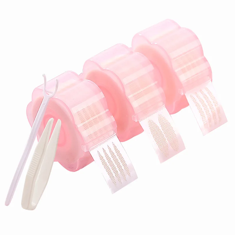 S/L Косметическая лента для век прозрачная бежевая полоса большое украшение глаз