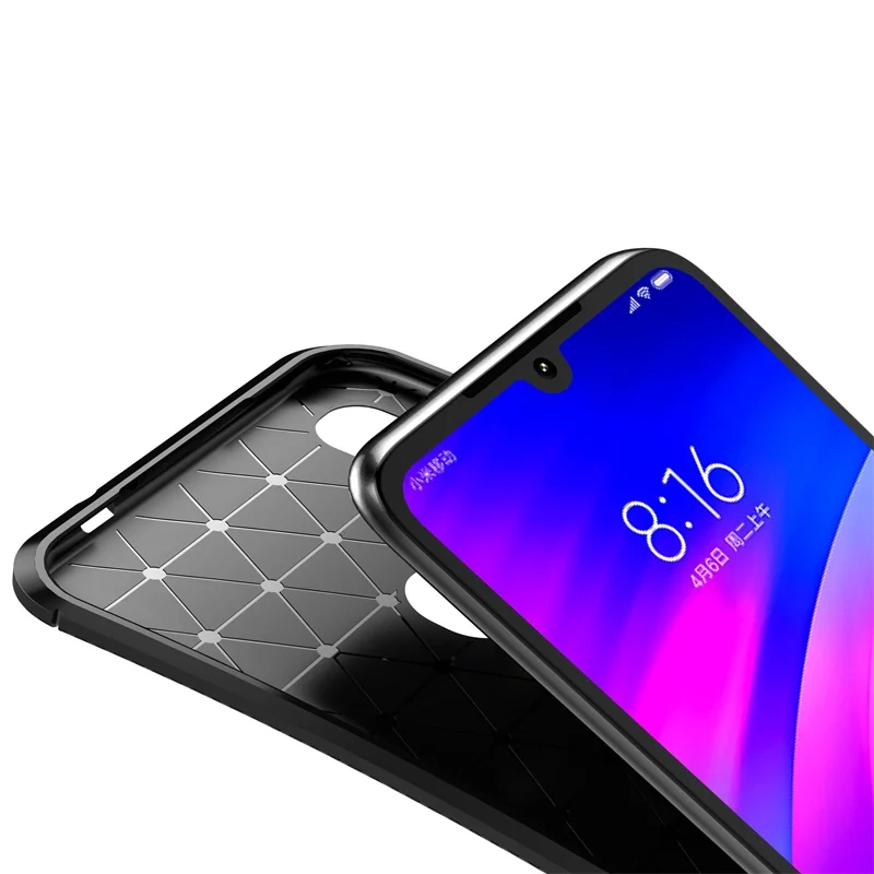 Роскошный чехол из углеродного волокна для Xiaomi Redmi 8A 8 7 7A задняя крышка 5 6 6A Pro