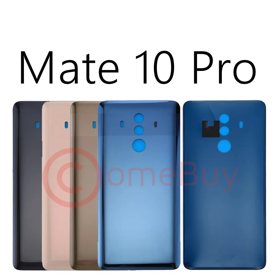 Задняя крышка батарейного отсека для Huawei Mate 10 Pro стеклянная задняя Mate10 запасная