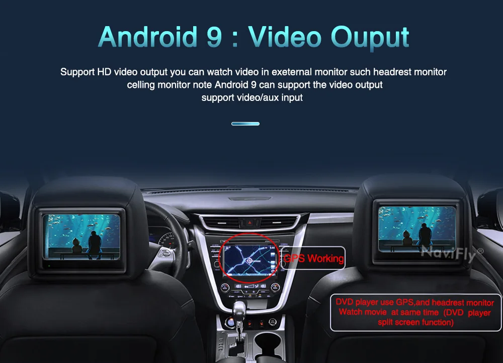 NaviFly 2 Din Android 9 автомобильный dvd gps для Volkswagen polo Passat B5 B6 B7 GOLF 5 GOLF 6 радио FM RDS 7708 IC 2 din wifi CANBUS