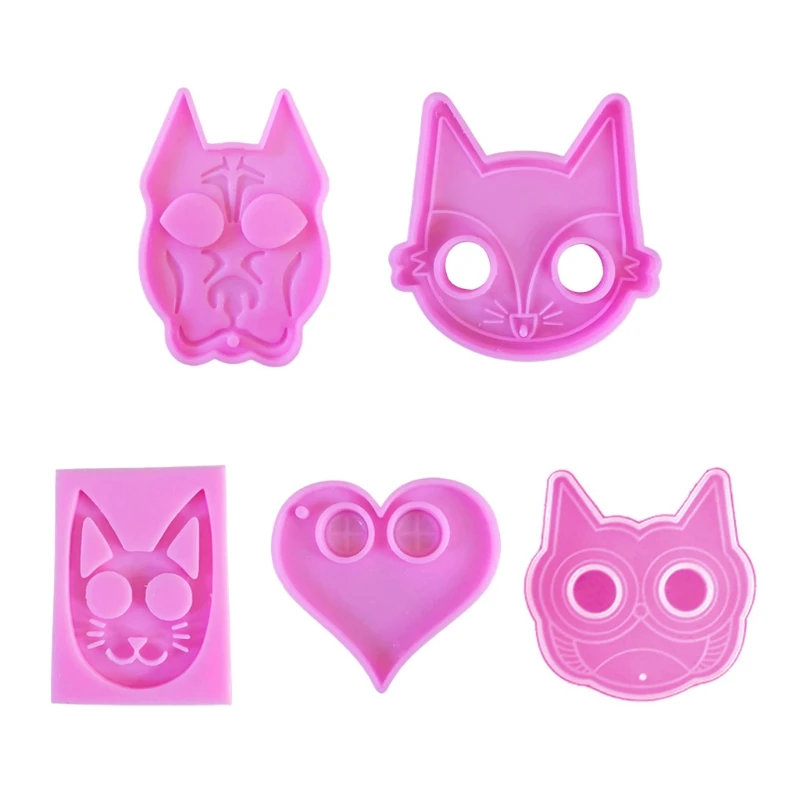 

Брелок кулон силиконовая форма эпоксидная смола, форма DIY ремесла инструмент для изготовления украшений