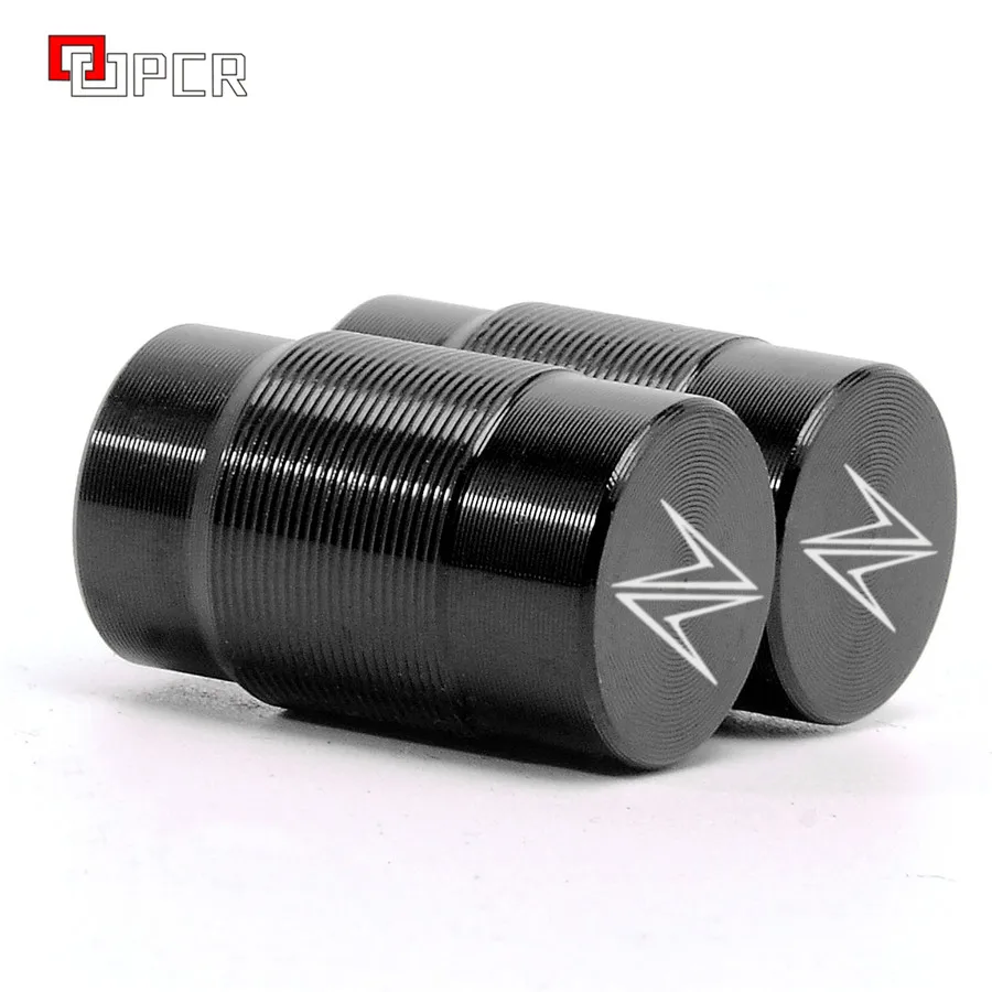 Одна пара с логотипом Z алюминиевые колпачки клапанов для мотоциклетных шин KAWASAKI