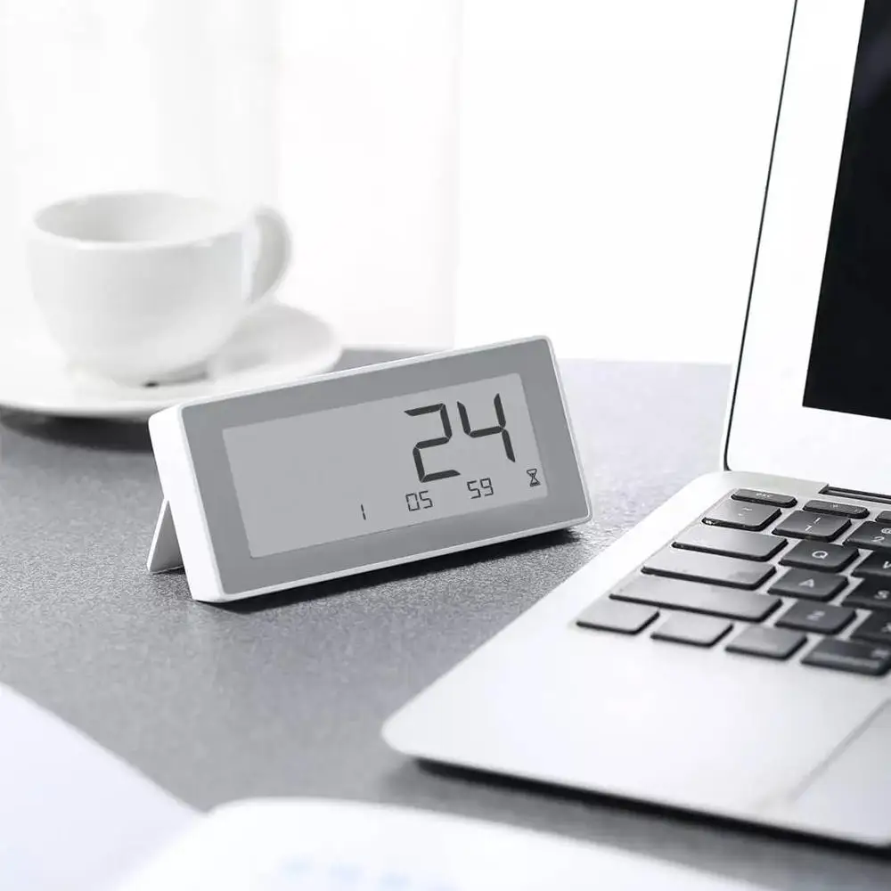 MiaoMiaoCe Smart E-Link INK LCD Screen BT4.0 цифровые часы измеритель влажности Высокоточный
