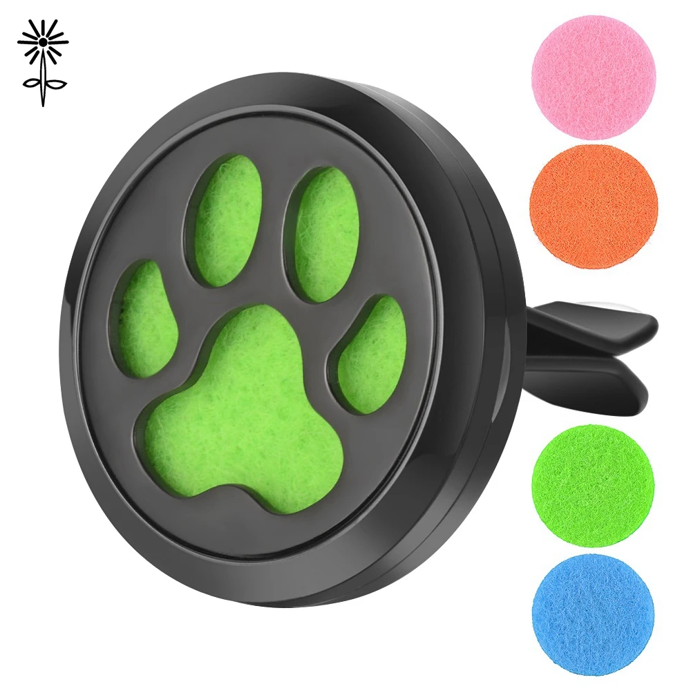 Автомобильный медальон с распылителем для ароматического масла 30 мм эфирное