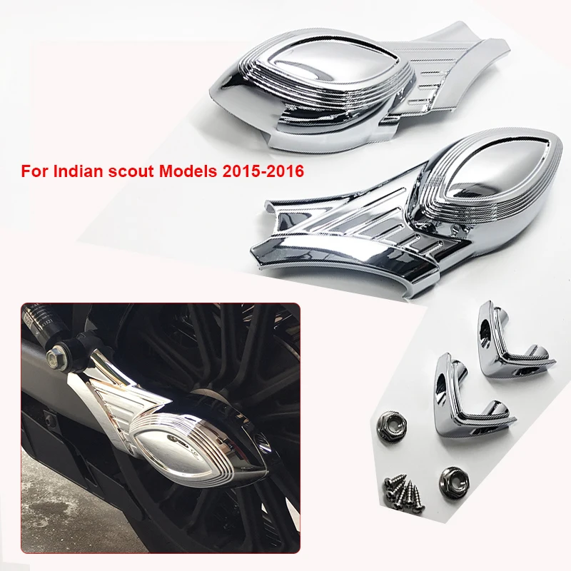 Для индийских моделей разведчиков 2015 2016 мотоциклетная хромированная задняя