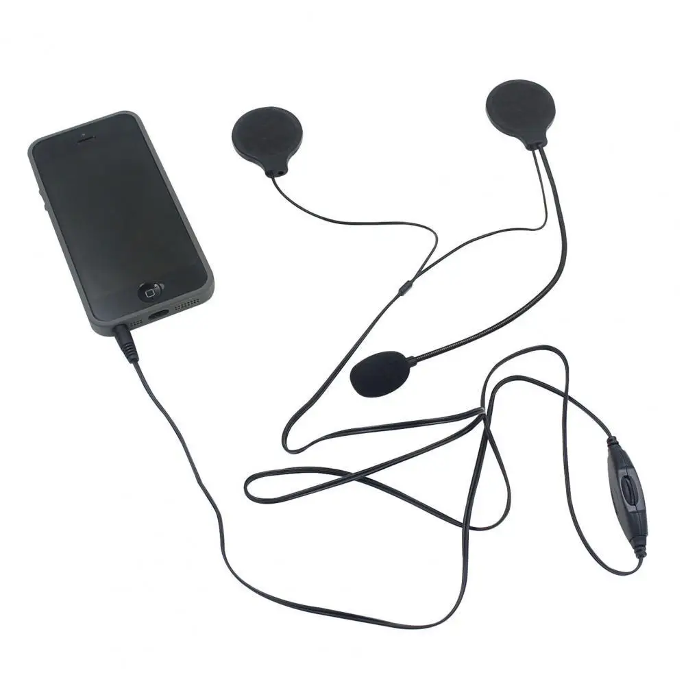 

80% HOT SALES！！！Portable Hands-free Motorcycle Helmet Earphone Motorbike Headset with Microphone