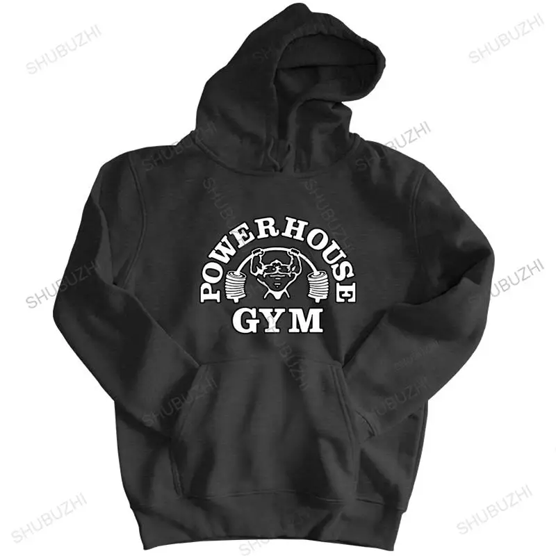 

New Powerhouse GYM Logo hoody Men hoodie Size Cool Casual pride hoodie men loose style Fashion pullover unisex brand sweatshirt