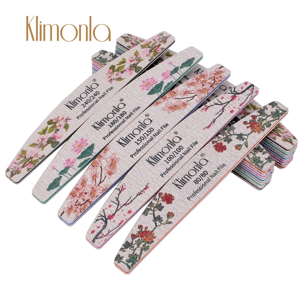 

3/5/10Pcs/Lot Sanding Sandpaper Nail File 80/100/150/180/240 Grit UV Gel Polishing Printing Flowers Beauty Manicure Tools File