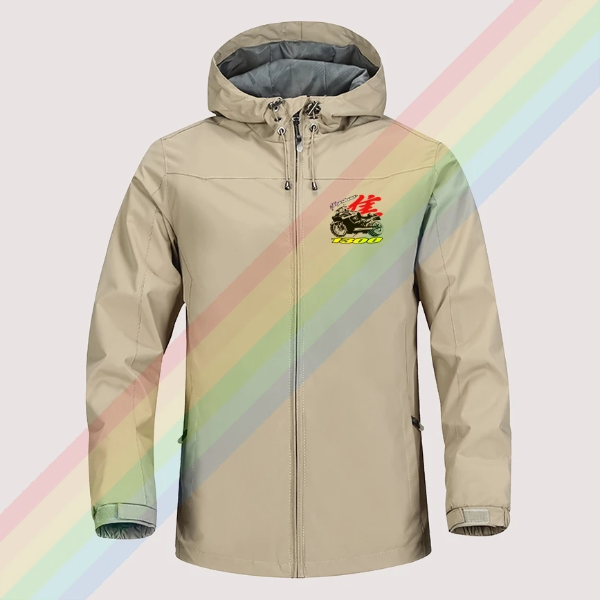 Мужская зимняя мотоциклетная куртка Hayabusa легкая водонепроницаемая на молнии с