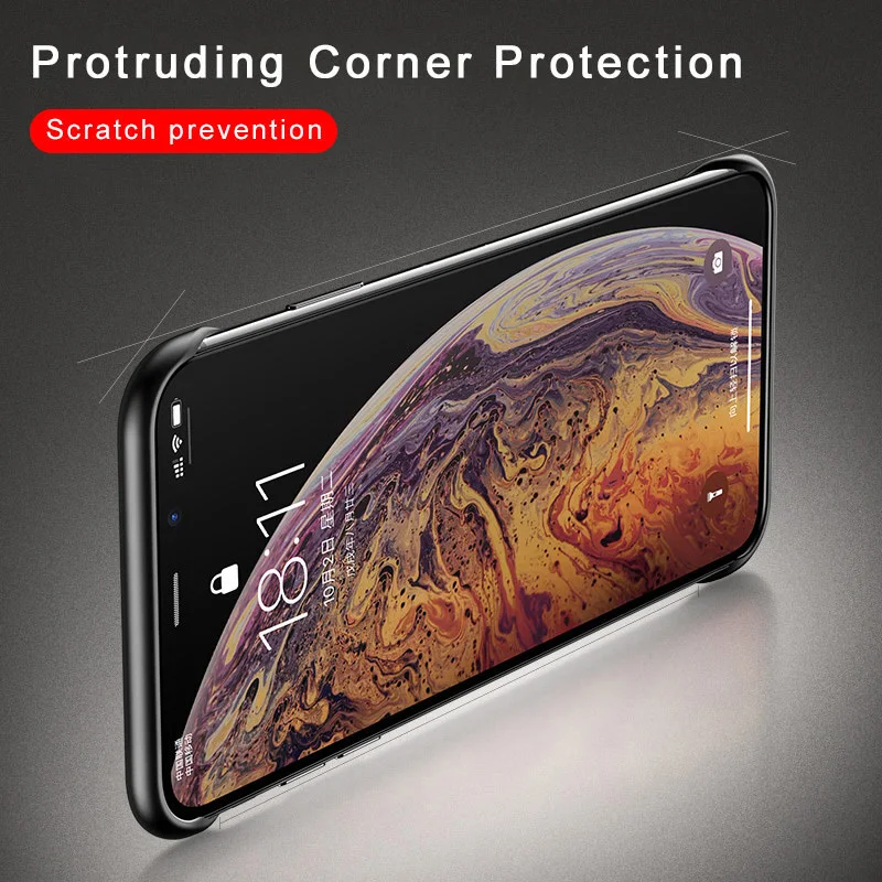 Ультратонкий матовый чехол Xilecaly для iPhone 7 8 Plus 6s X XR XS Max Прозрачный ударопрочный